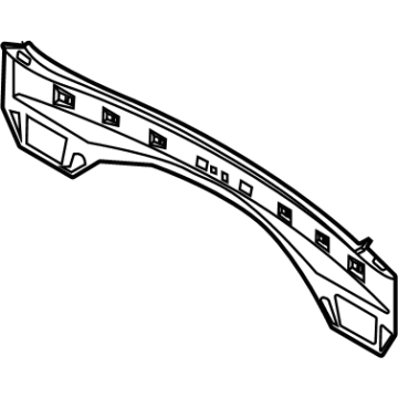 Ford LC5Z-7840320-D Panel Assembly - Back Lower LC5Z-7840320-D Ford Panel Assembly - Back Lower Illustration 1 of 1