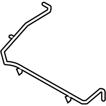 Ford Five Hundred Water Hose - 6F9Z-8075-A