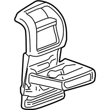 Ford F77Z-78045E24-AAA Panel - Glove Compartment
