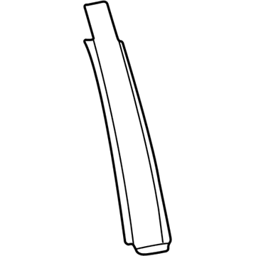 Lincoln 1W4Z-5420554-AAA Molding - Door Outside