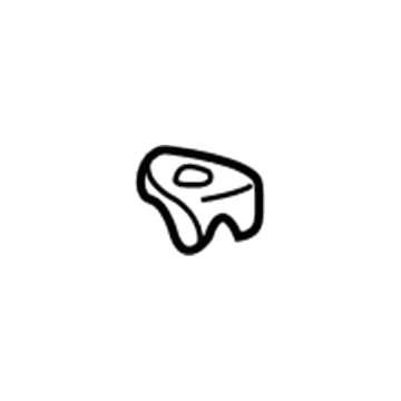 Ford 3F1Z-5404132-AAA Retainer - Sun Visor
