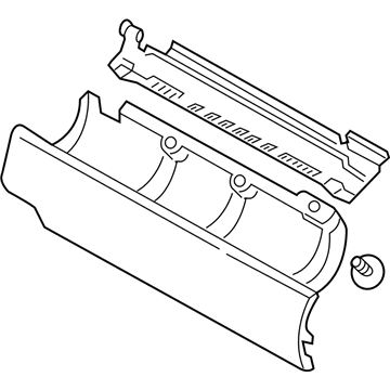 Ford LC3Z-2506010-BA Compartment - Glove Box - Co-Driver