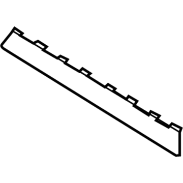 Ford DB5Z-7845726-AB Filler - Rear Floor Pan