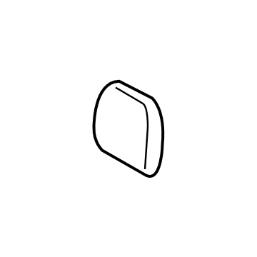 Ford NL3Z-18501A04-RA Cover Assembly - Rear Seat Headrest