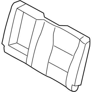 Ford ML3Z-1666601-MA Cover Assembly - Rear Seat Back