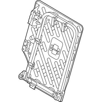 Ford LX6Z-99613A38-D Frame And Spring - Front Seat