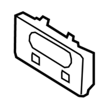 Ford 9L3Z-17A385-A Bracket - License Plate
