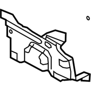 Ford 9L3Z-17B985-A Plate - Bumper Mounting