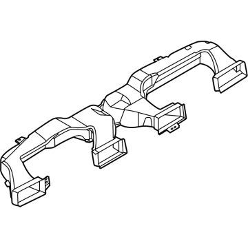 Ford LJ8Z-18C433-A Duct - Heater Outlet