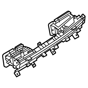 Ford LJ8Z-19893-AG Bezel Assembly - Vent Air Louvre