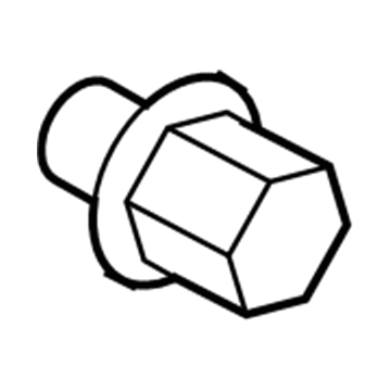 Ford 2L1Z-1012-AA Nut - Wheel
