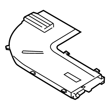Ford CK4Z-18491-A Duct - Heater Outlet