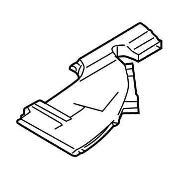 Ford BK3Z-18491-A Duct - Heater Outlet