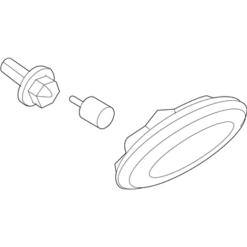 Mercury Side Marker Light - 5E6Z-13368-AA
