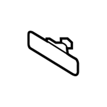 Ford -W790215-S900 Wheel Opening Molding Pin -W790215-S900 Ford Wheel Opening Molding Pin Illustration 1 of 1