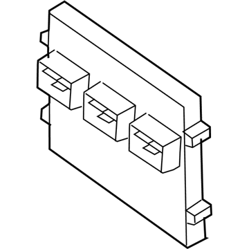 Ford 5U7Z-12AV650-EBBRM Reman Module - Engine Control - EEC