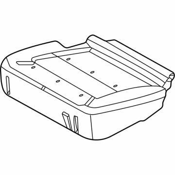 Ford M2DZ-9863840-A Pad - Rear Seat Cushion