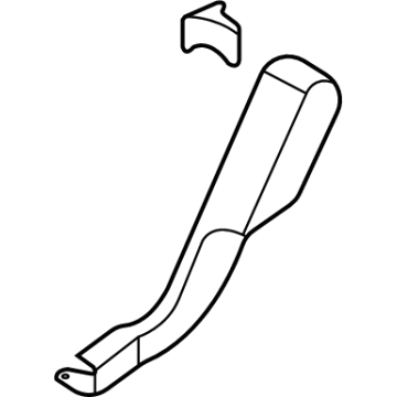 M2DZ-7861348-AA Ford Side Cover, Rear Illustration 1 of 1