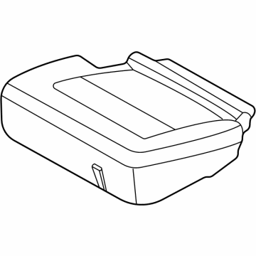 Ford M2DZ-5463804-BA Cover Assembly - Rear Seat Cushion