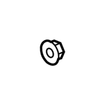 Mercury -W520215-S436 Nut - Adjusting