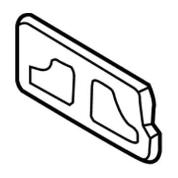 Ford FT4Z-17A385-AA Bracket - License Plate