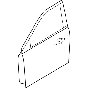 Ford JB5Z-7820125-B Door Assembly - Front