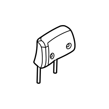 Ford PC3Z-96611A08-B Headrest Pad