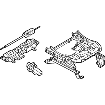 Ford MC3Z-7861710-A Track Assembly - Seat