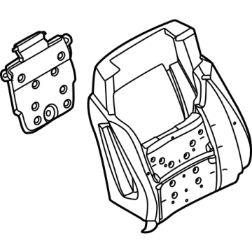 Ford PC3Z-1664810-A Pad - Seat Back