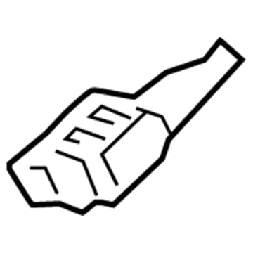 Lincoln 7L1Z-3B658-A Plate - Steering Column Lock Bracket