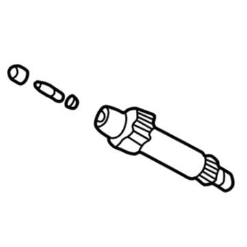 Ford F6AZ-3575-AA Shaft - Steering Gear Sector