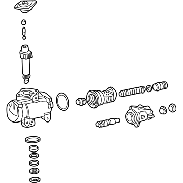 Ford F7UZ-3504-GBRM Remanufactured Gear Assembly - Steering