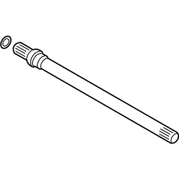 Ford 7L1Z-3219-B Shaft - Front Axle