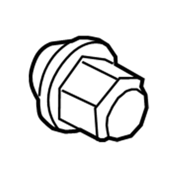 Ford ACPZ-1012-M Nut - Wheel