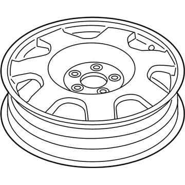 Ford FR3Z-1007-G Wheel Assembly