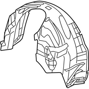 Lincoln MKS Wheelhouse - DA5Z-16103-A