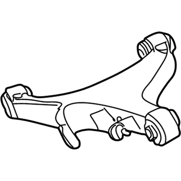 Ford XW4Z-5A649-ZZ Arm Assembly - Rear Suspension