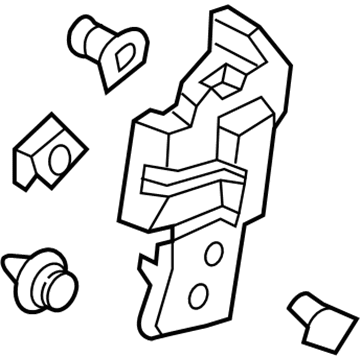 Lincoln FA1Z-5852018-AA Trim - C Pillar