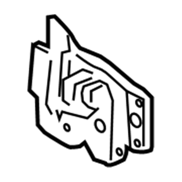 Ford 6W6Z-16700-A Latch Assembly - Hood