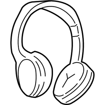 Lincoln VDG1Z-18C604-A Headphone Assembly