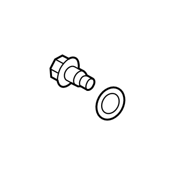 Ford EJ7Z-6730-B Plug - Oil Drain