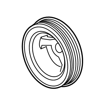 Ford HL3Z-6312-A Pulley - Crankshaft