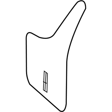 Lincoln 7L7Z-16A550-A Kit - Mudflap