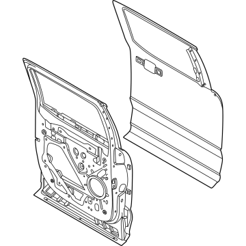 Ford PL3Z-1624630-D Door Shell