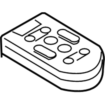 Lincoln 7L1Z-18C908-C Remote Control - DVD