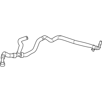 Ford MB3Z-8A577-M Coolant Hose