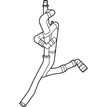 Ford MB3Z-18N344-D Coolant Hose