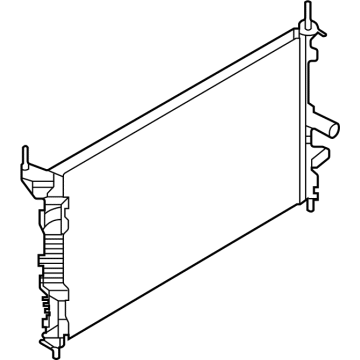 Ford NK4Z-8005-B Radiator Assembly