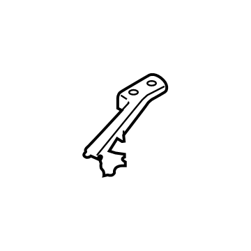 Ford BK2Z-1525001-F Roller & Bracket