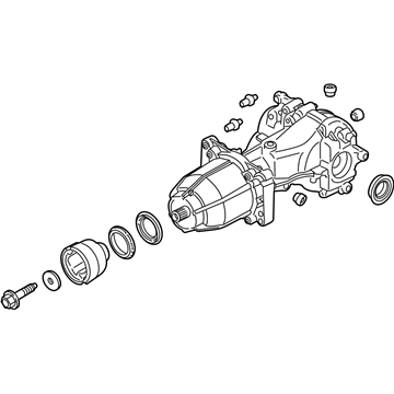 Ford MU7Z-4000-D Axle Assembly - Rear